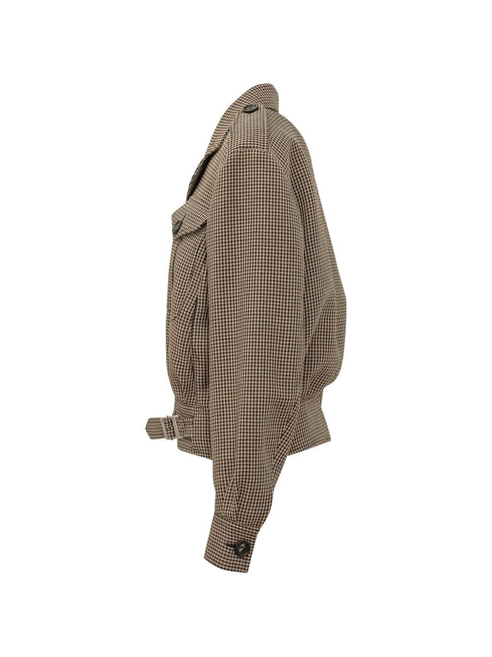 CRIS houndstooth-pattern belted jacket SWJ0153 TWF01248030 SEAFARER 