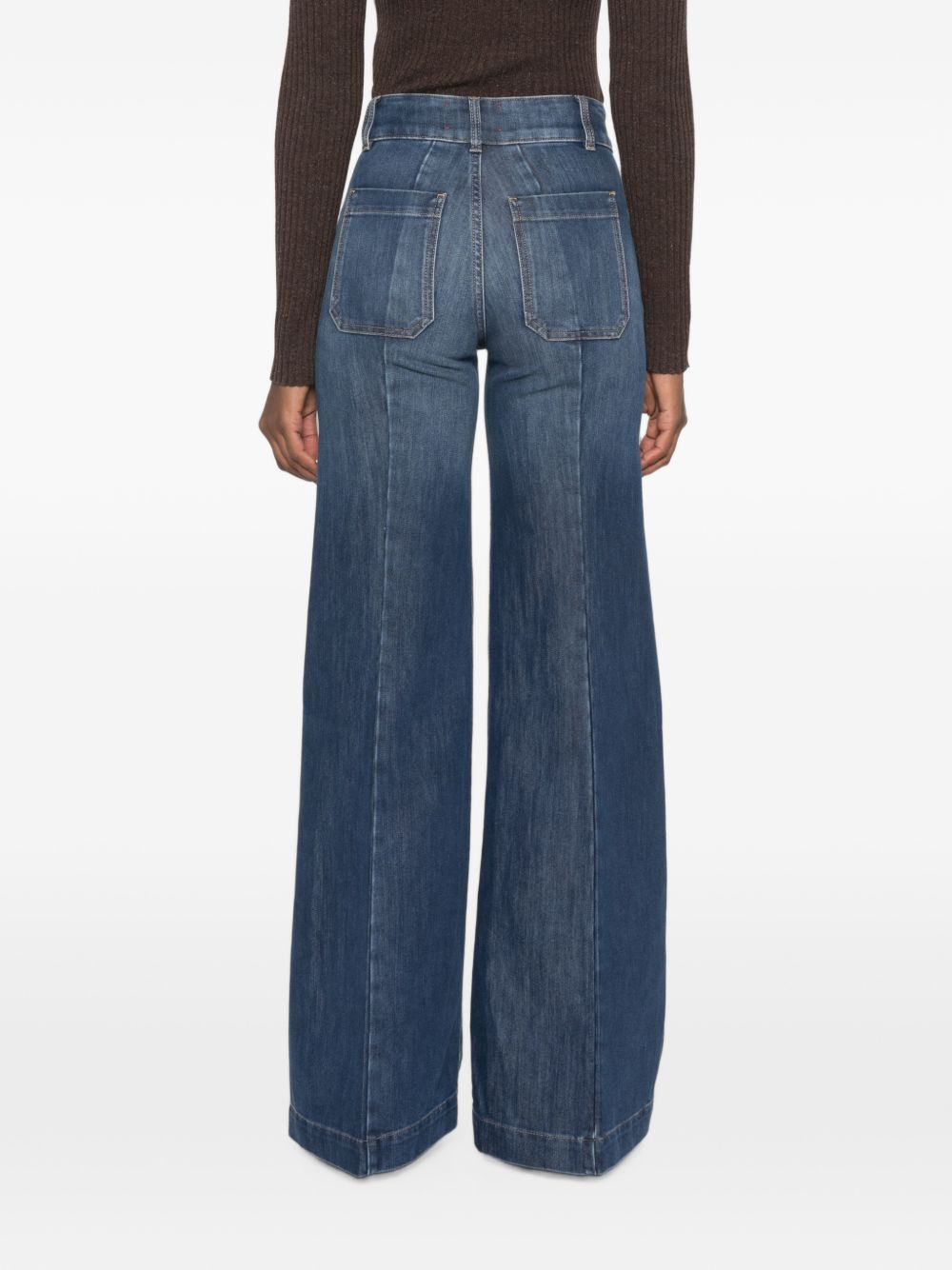 Wide-leg jeans with patch pocket SWP0102 TDS00195999 SEAFARER 