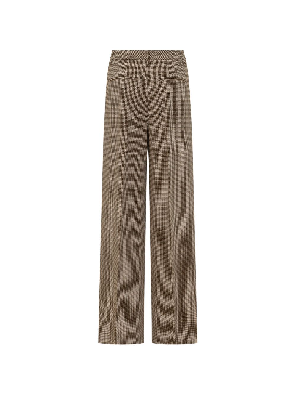 SASCIA houndstooth pleated trousers SWP0128 TWF01248030 SEAFARER 