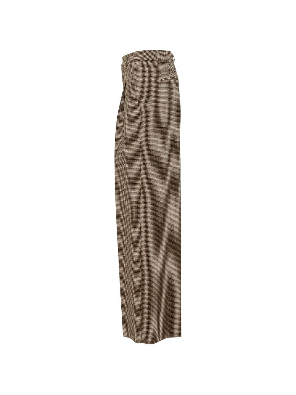 SASCIA houndstooth pleated trousers SWP0128 TWF01248030 SEAFARER 