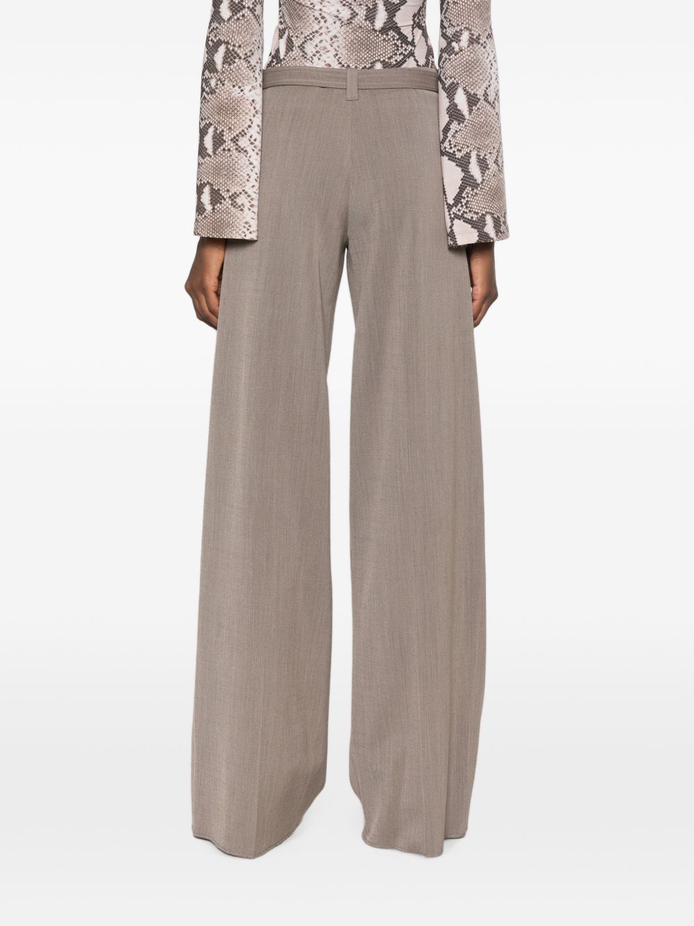 TRIESTE belted wide-leg trousers SWP0157 TWS00178015 SEAFARER 