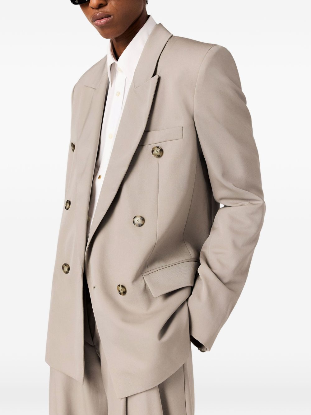 Double-breasted boyfriend blazer 650116 3HU7041128 STELLA McCARTNEY 
