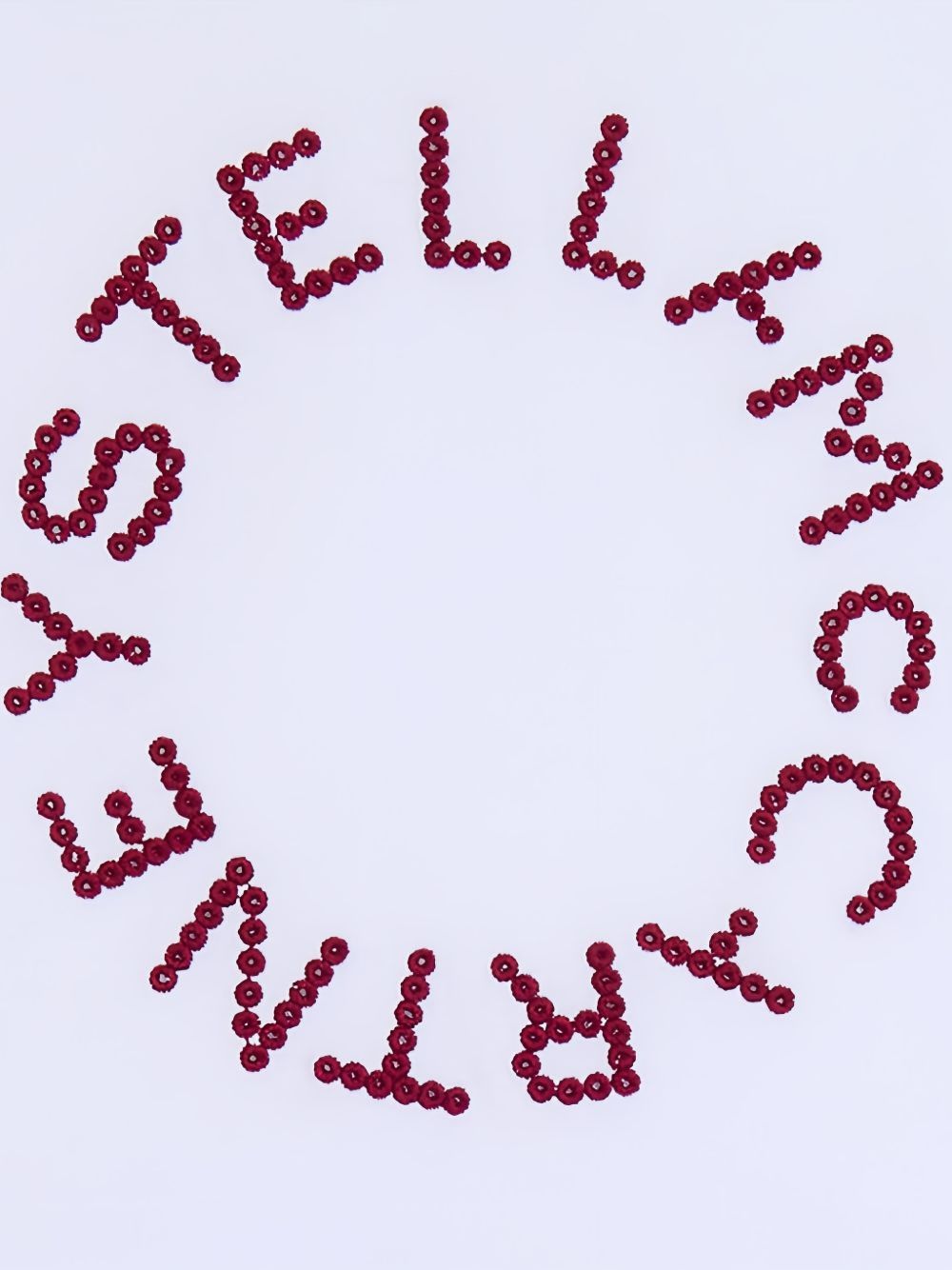 Rhinestone-logo T-shirt TZ8B71 Z3772100 STELLA McCARTNEY KIDS 