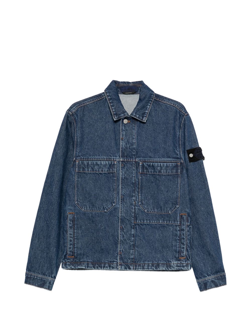 Cotton denim jacket L2S144100006 S0J34VJ202 STONE ISLAND 