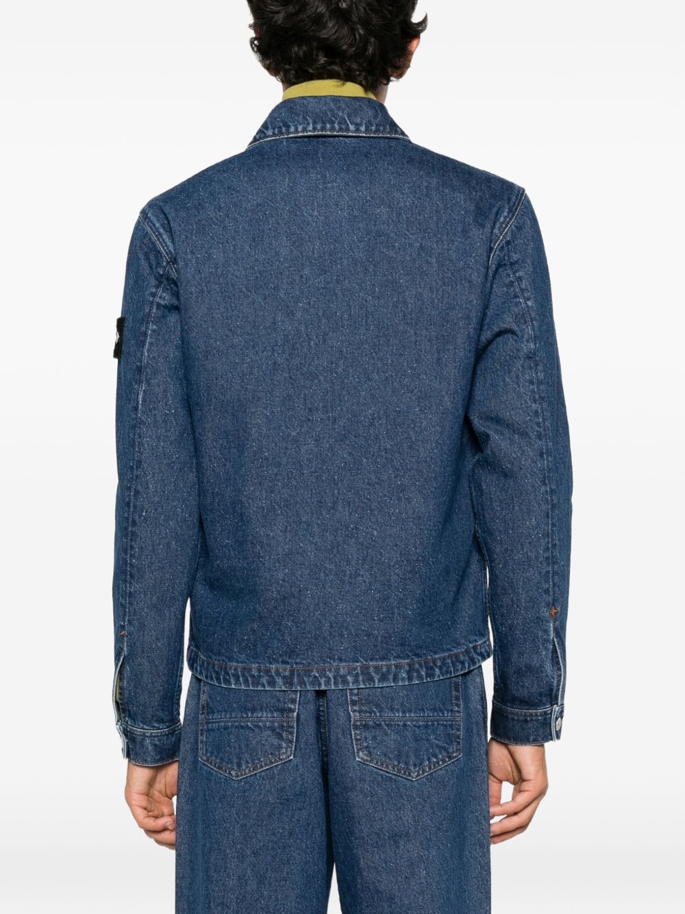 Cotton denim jacket L2S144100006 S0J34VJ202 STONE ISLAND 