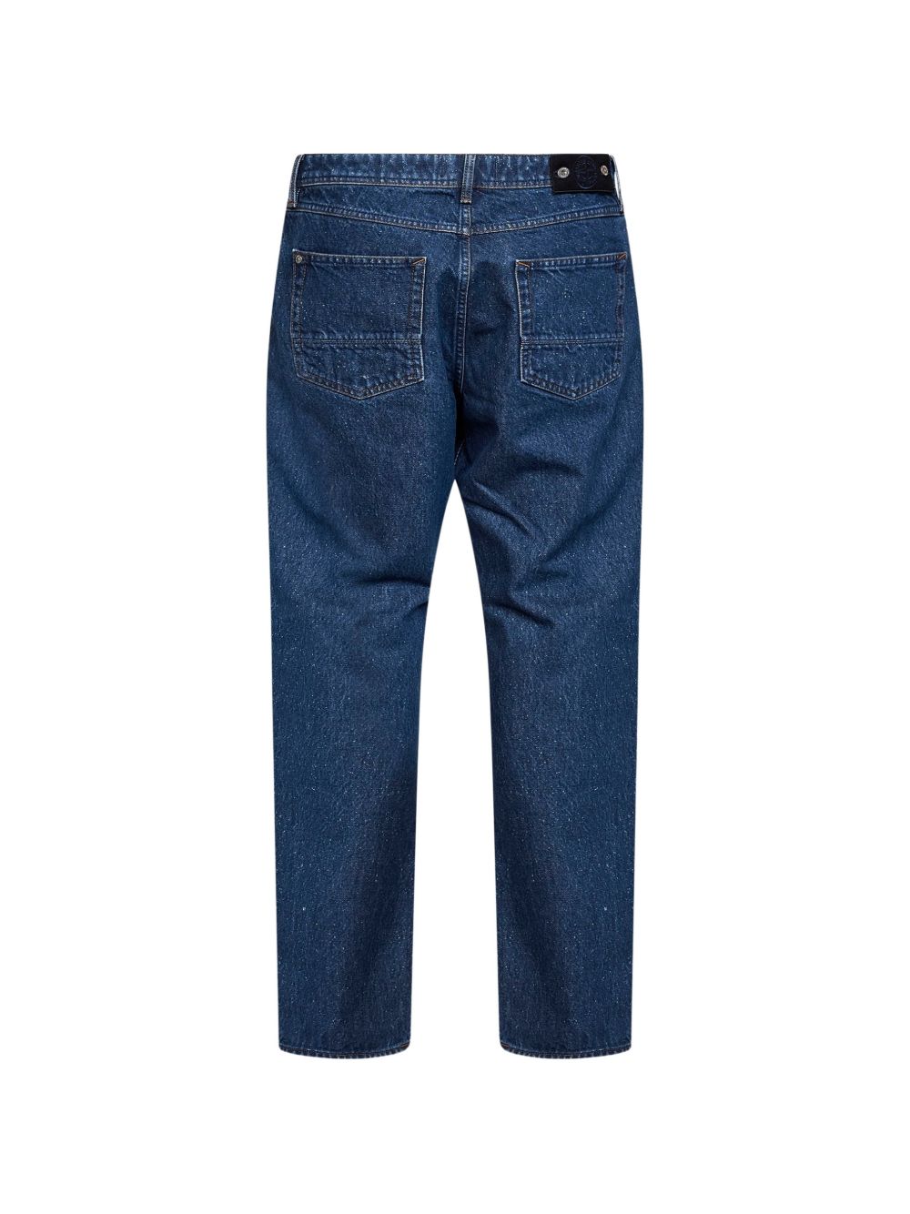 Logo patch straight-leg jeans L2S14J100005 S0J34VJ202 STONE ISLAND 