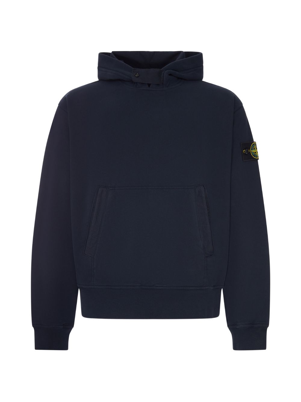 Brushed organic cotton hoodie L2S156100023 S0A20V0020 STONE ISLAND 