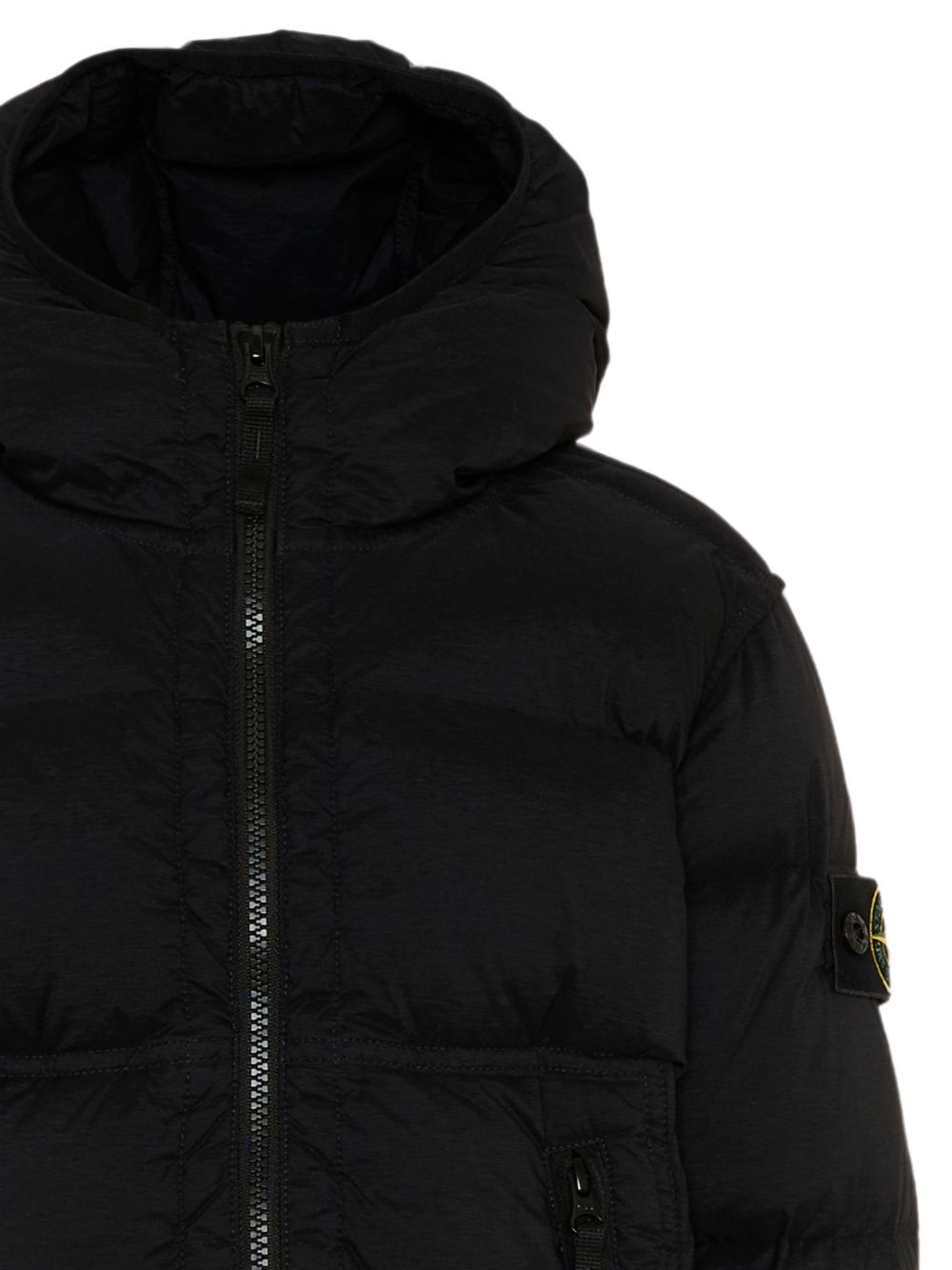 Hooded padded jacket L2S164100004 S0028V0029 STONE ISLAND KIDS 