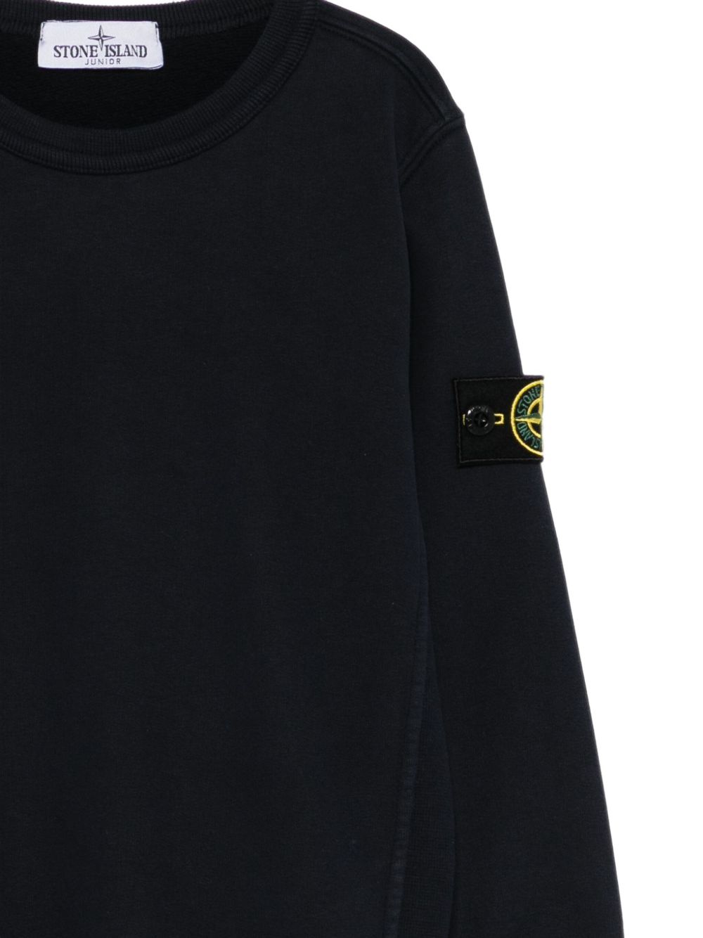 Compass logo-patch sweatshirt L2S166100001 S0A20V0020 STONE ISLAND KIDS 