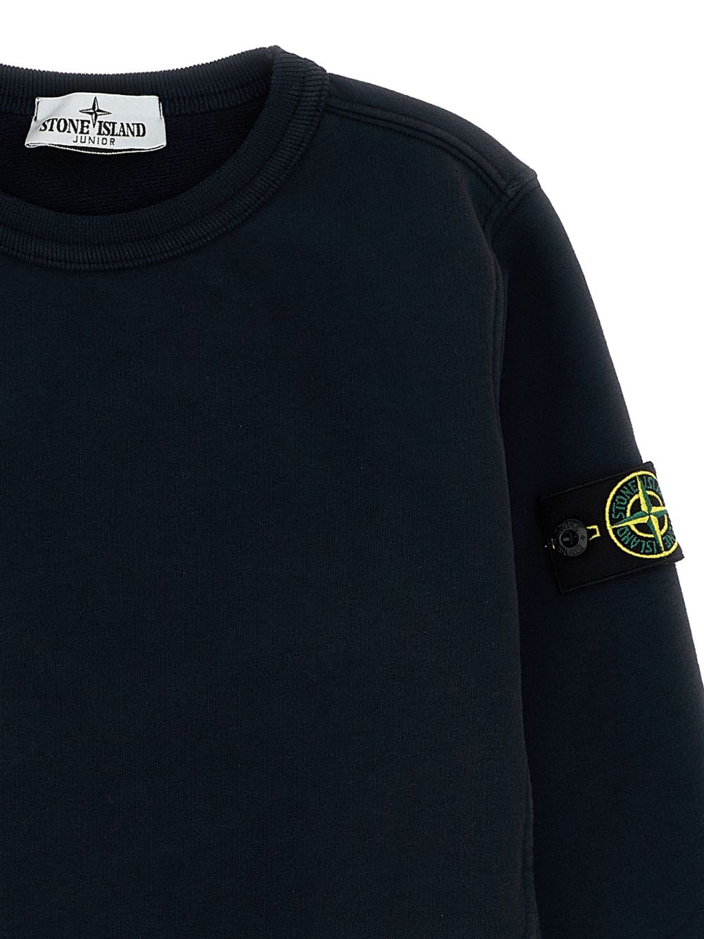 Compass logo-patch sweatshirt L2S166100001 S0A20V0029 STONE ISLAND KIDS 