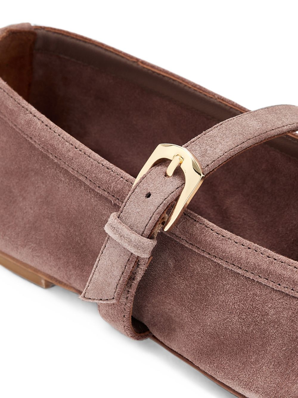 SAI suede ballet flats SO348 Z4H STUART WEITZMAN 