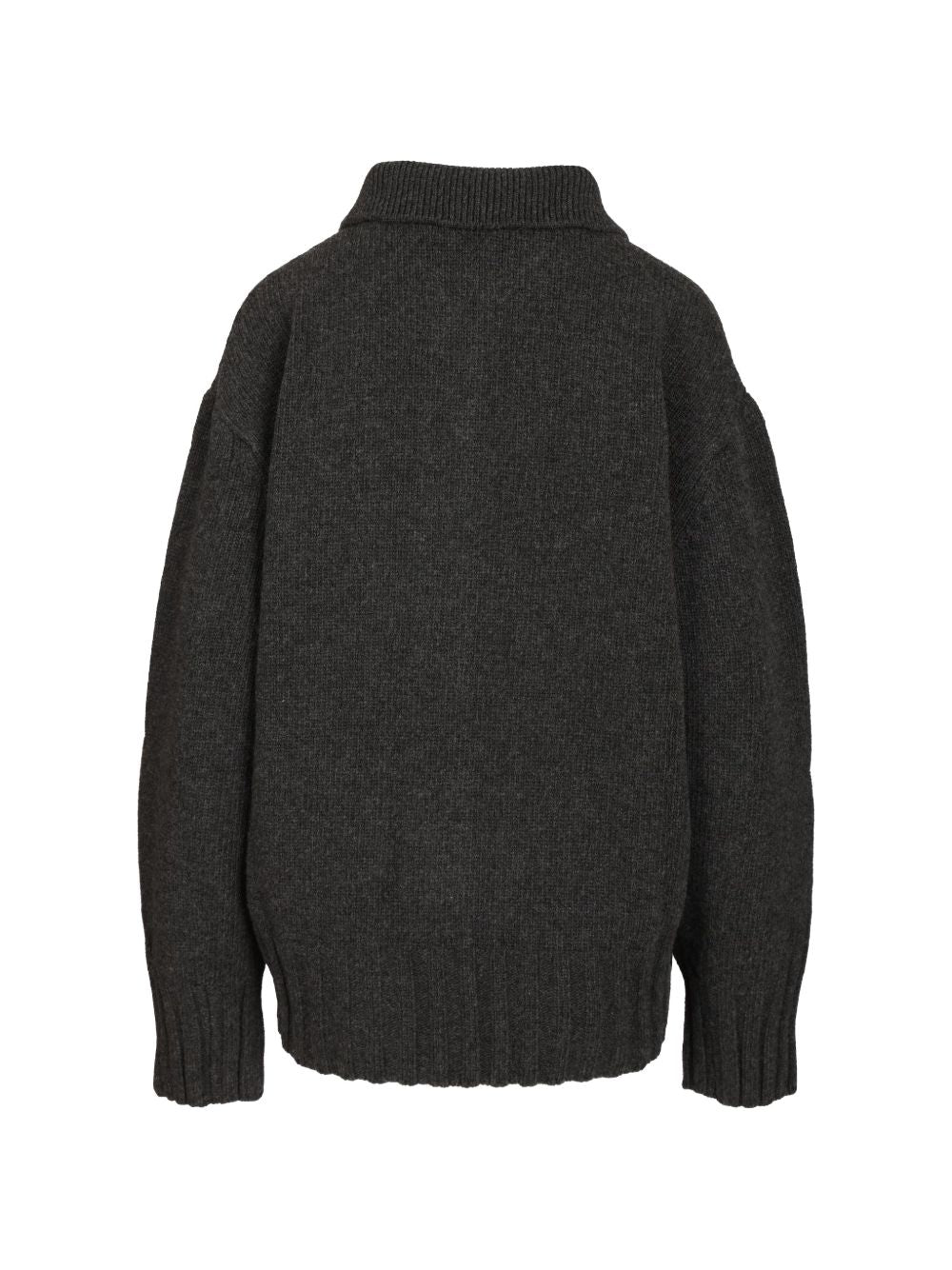 Cardigan with embroidered logo 261WCD00013 KWS012AA233 THE ATTICO 