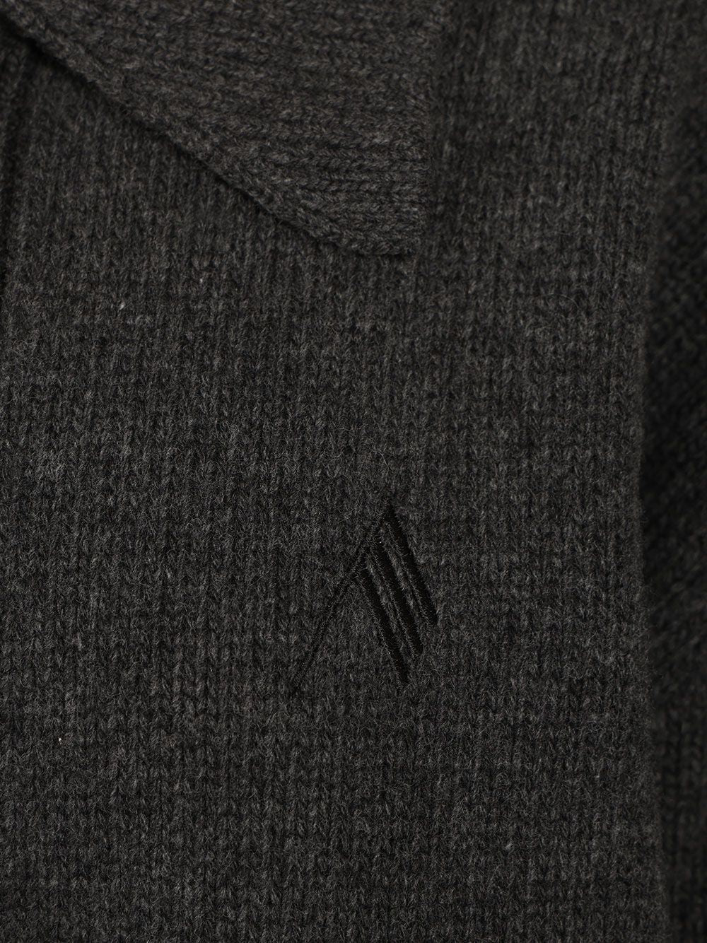 Cardigan with embroidered logo 261WCD00013 KWS012AA233 THE ATTICO 