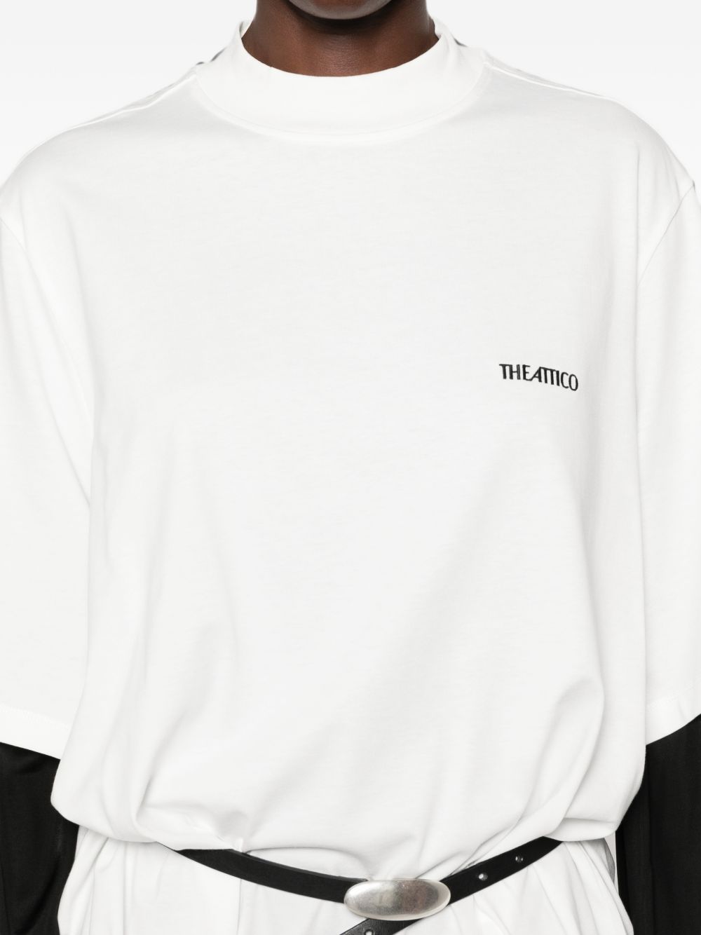 Oversized cotton T-shirt 261WCT00360 JJJ025AA001 THE ATTICO 