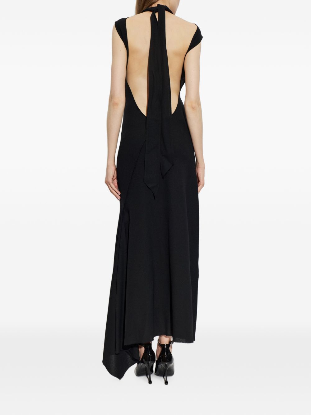 VIRGIN WOOL MIDI DRESS 261WCW00305 VVV116AA100 THE ATTICO 