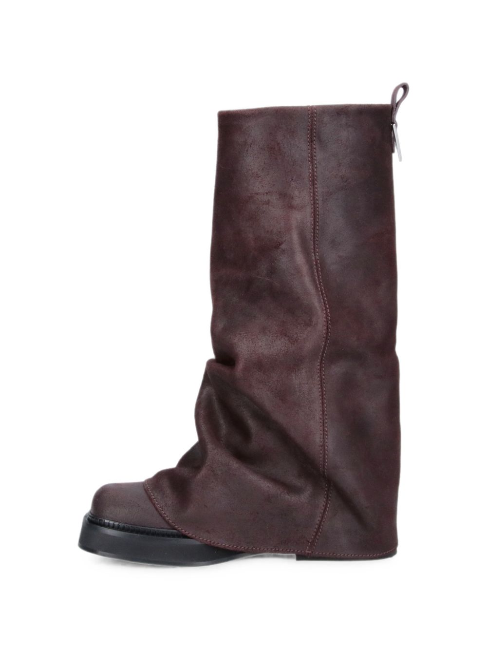 Slouchy square-toe boots 261WSH00798 LBT040AA769 THE ATTICO 