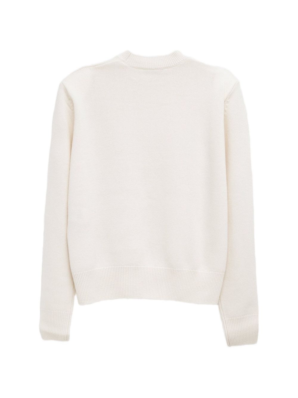 RAFAELA padded knit sweater KNFS007180010 IVORY THE FRANKIE SHOP 