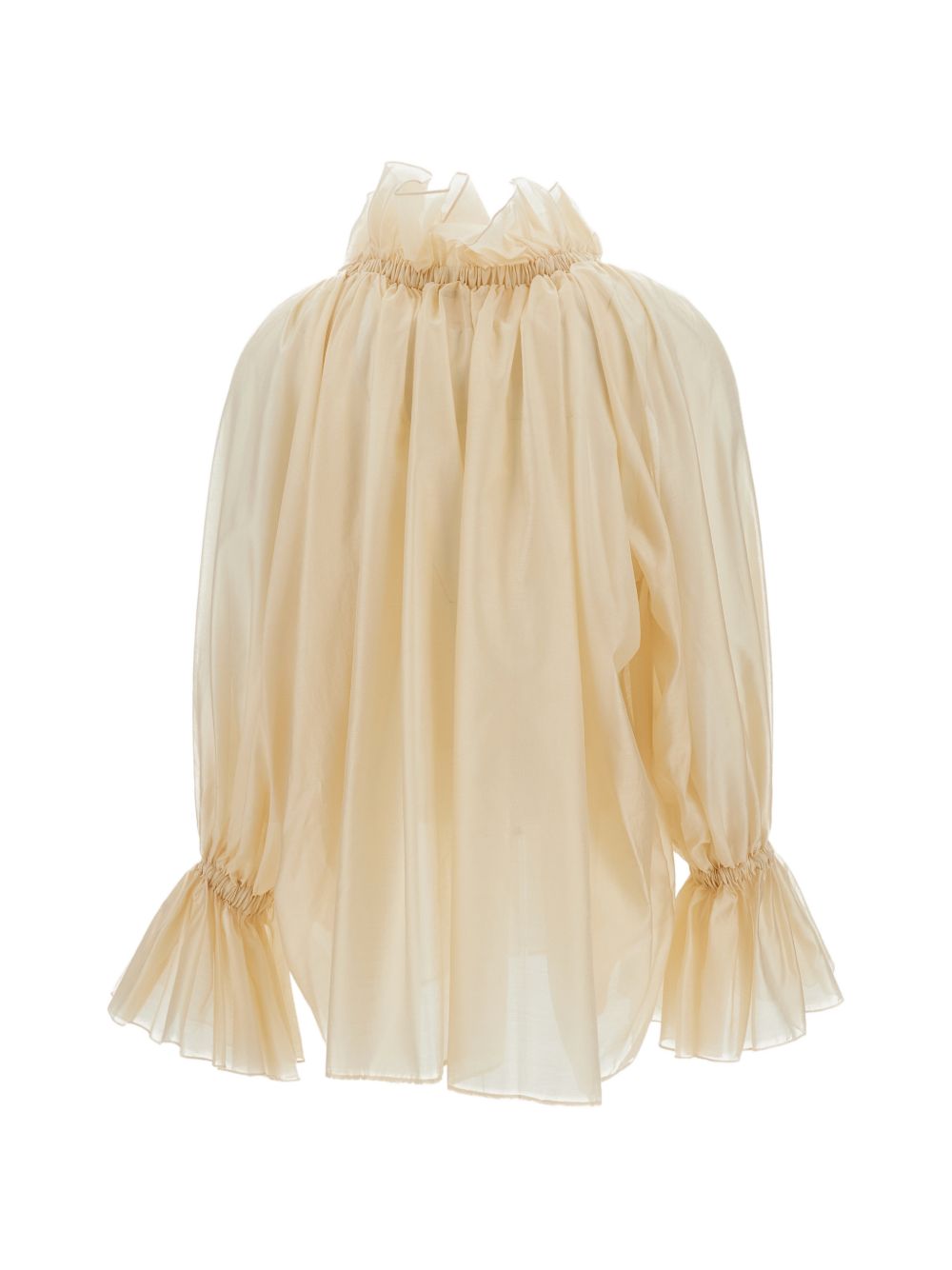 ESTELLE ruffled high-neck blouse TLW04027T0161LNTP T0343 THE LATEST 