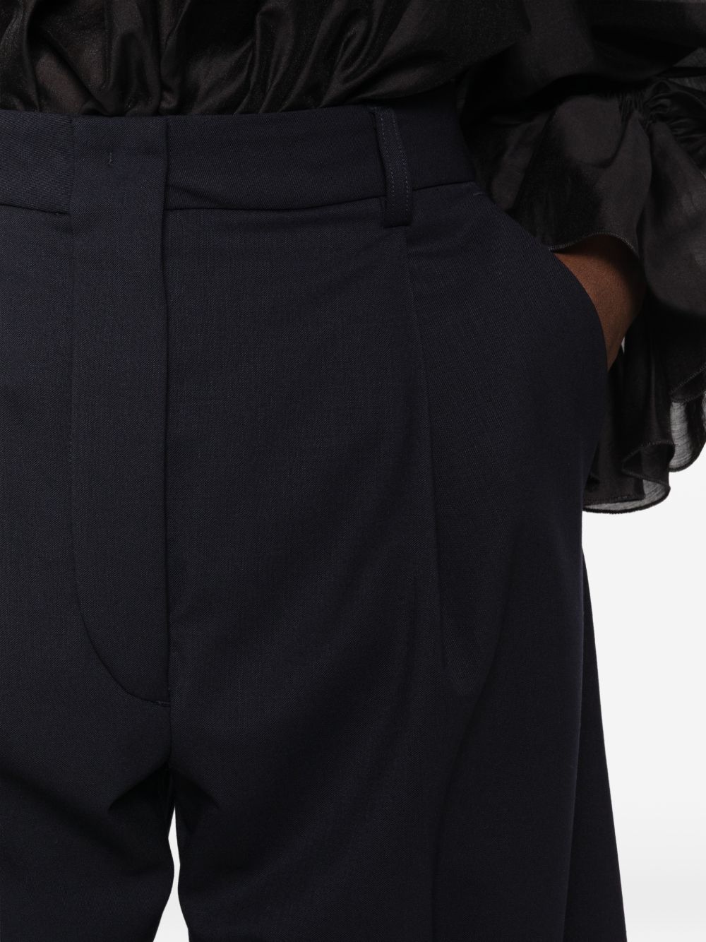 E-BILLIE pleated tailored trousers TLWE3111W0206ABTP T0457 THE LATEST 