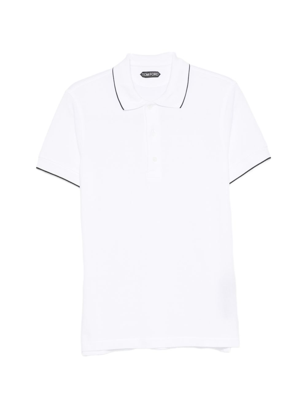 tipping-detail polo shirt JPS019 JMT015WNA TOM FORD 