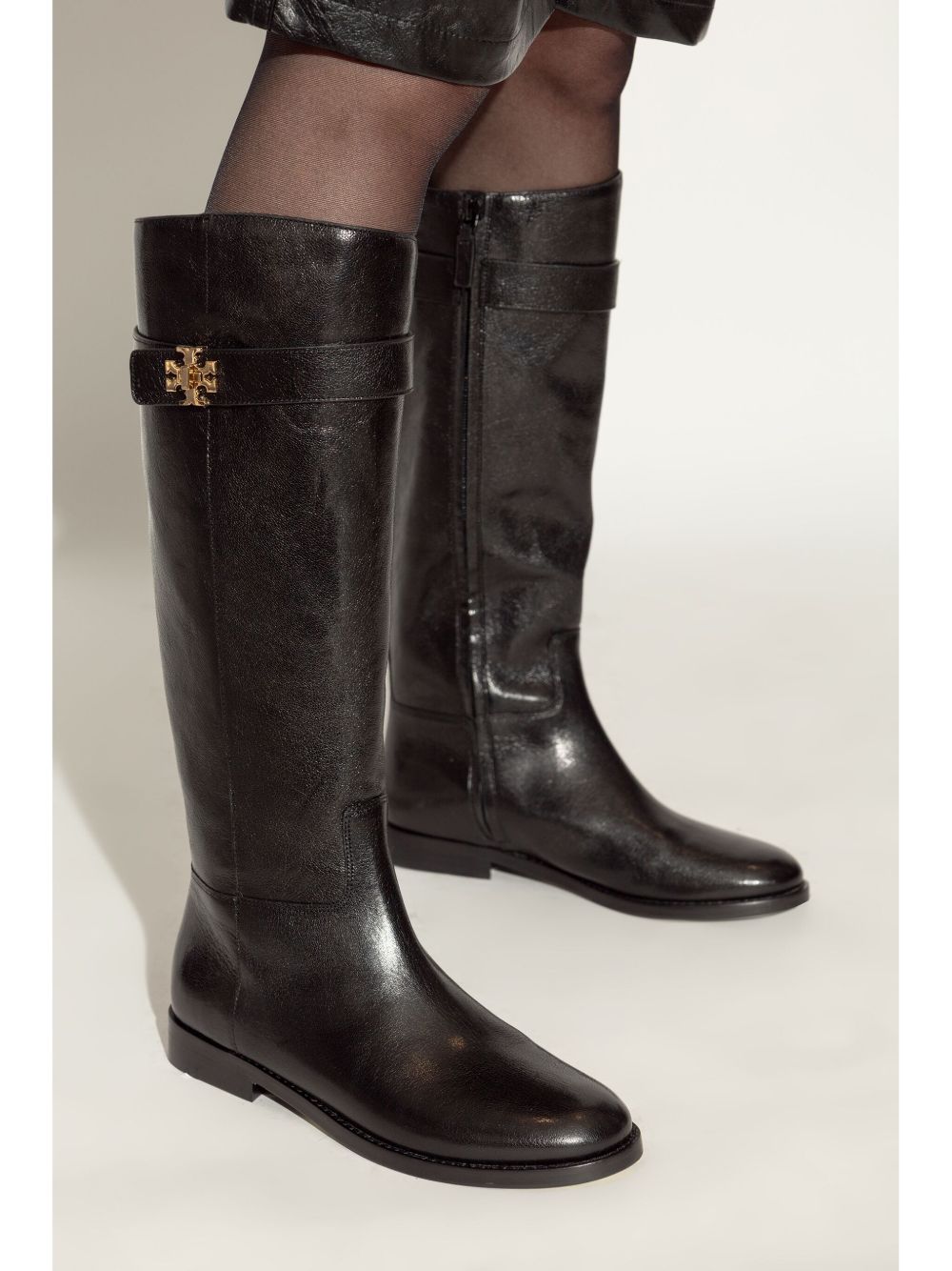 TURNLOCK riding boots 158799 006 TORY BURCH 