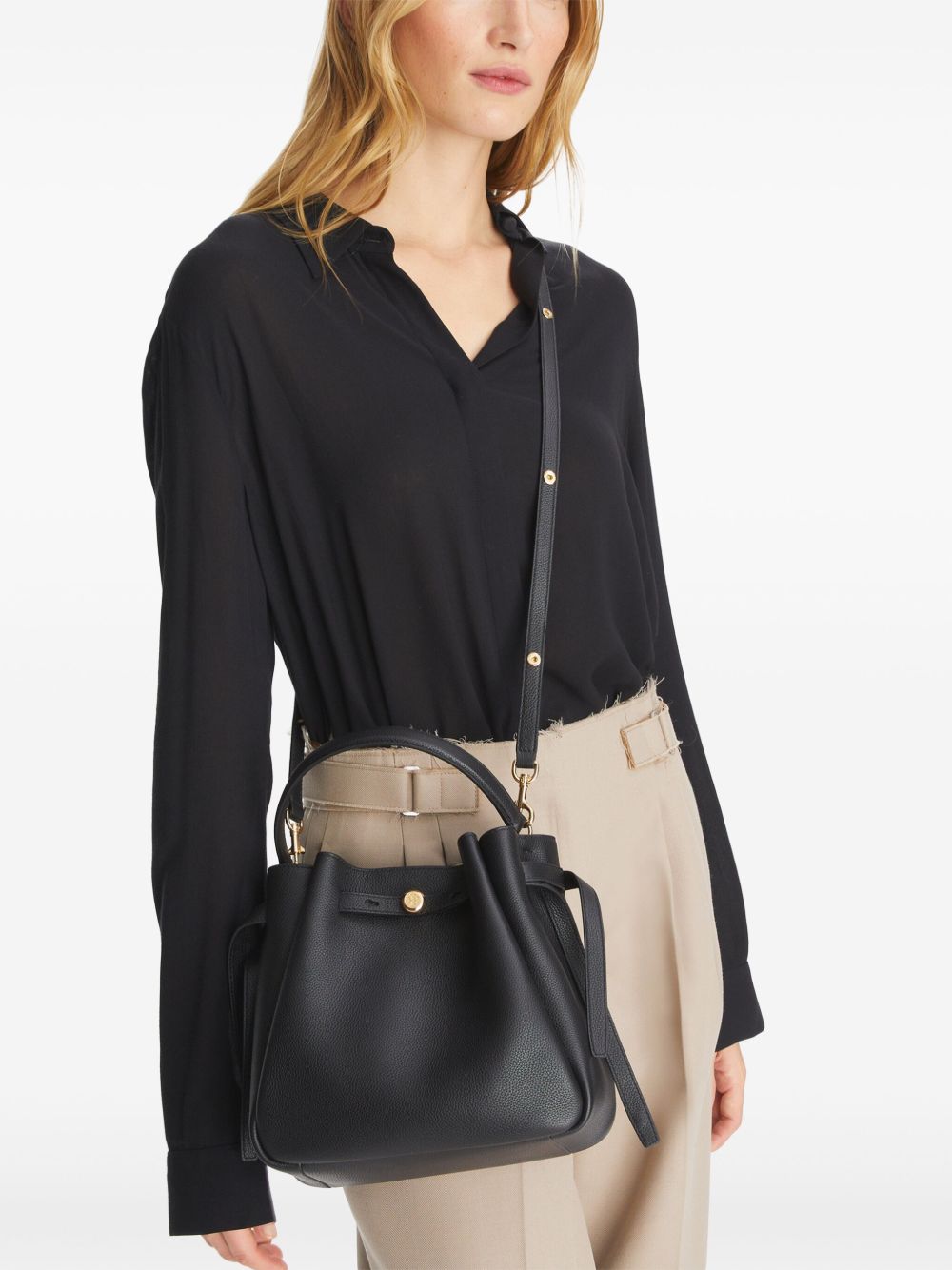 ROMY BUCKET BAG 166982 001 TORY BURCH 