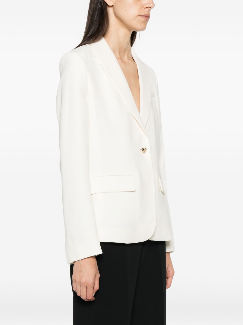 Blazer with heart-shaped button 262TP2044 S2188700059 TWINSET 