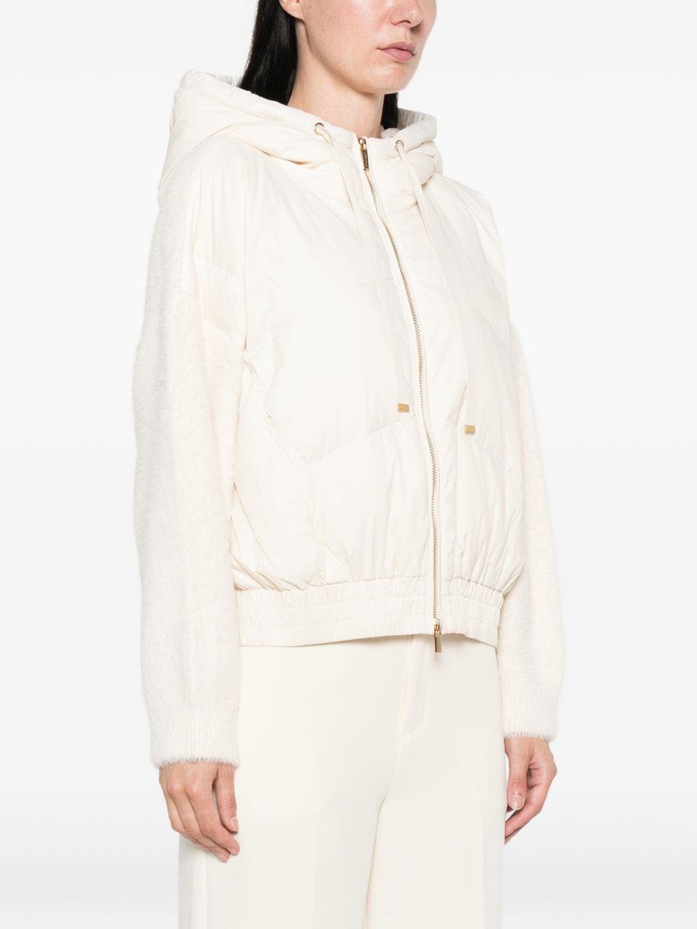 Quilted hooded jacket 262TP2491 S2235200059 TWINSET 