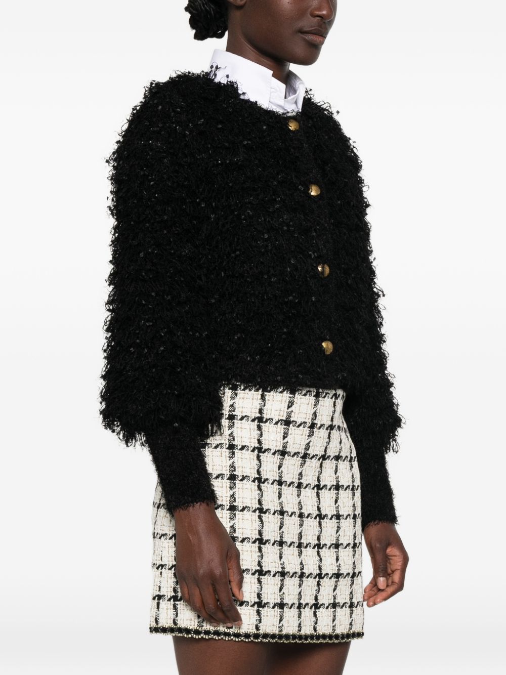 Fur-like knit jacket 262TP3130 S2200500006 TWINSET 