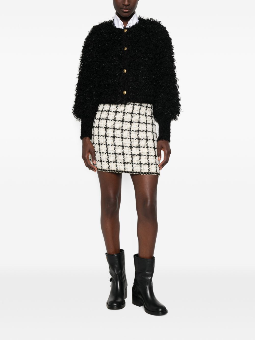 Fur-like knit jacket 262TP3130 S2200500006 TWINSET 