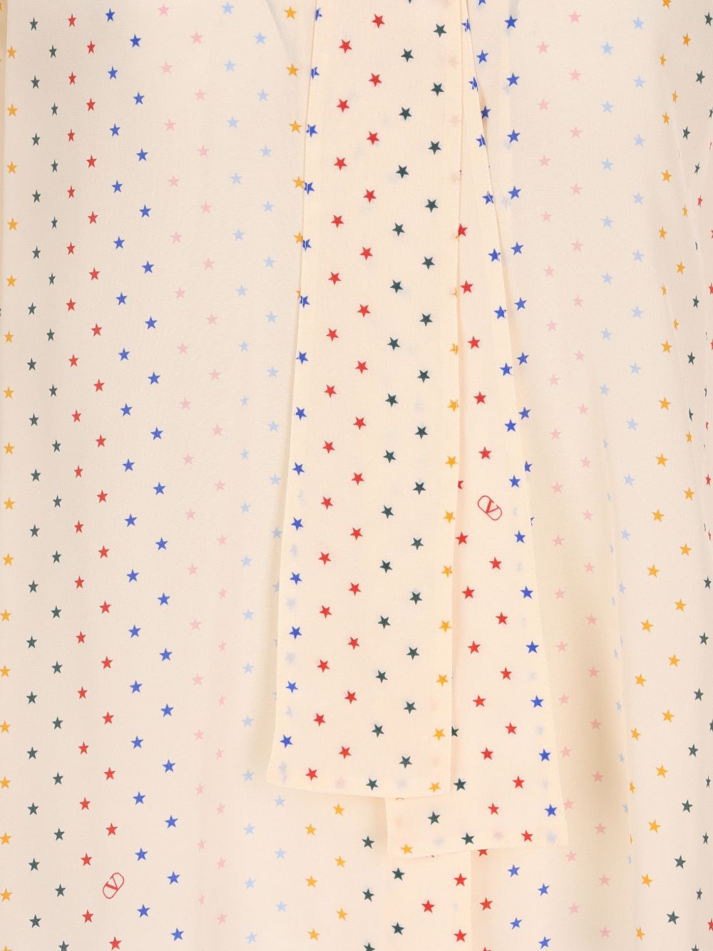 All-Over Star Printed Shirt 9B3AB8L6ABT CVT VALENTINO GARAVANI 
