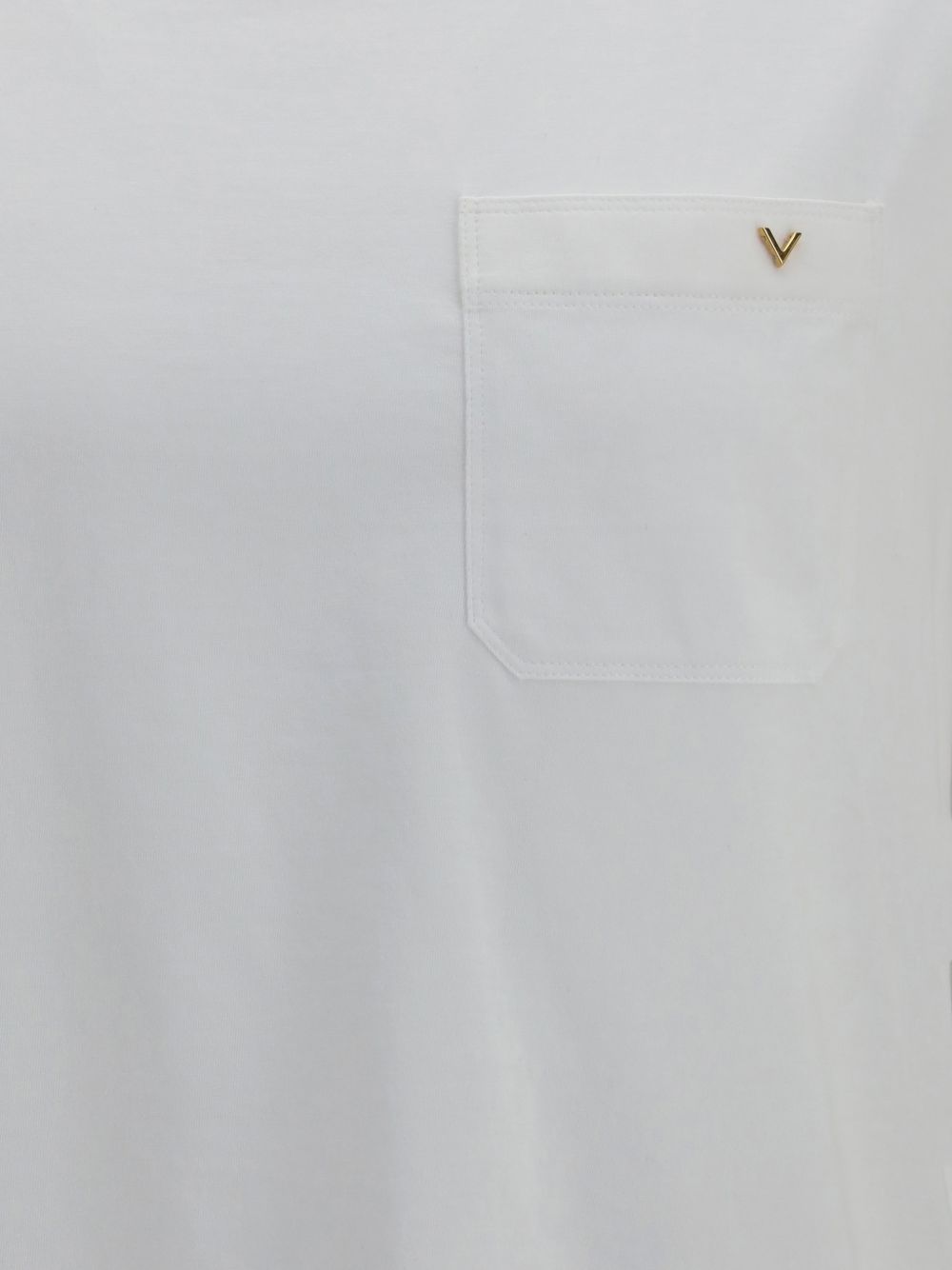 cotton T-Shirt with VGold 9V3MG10VBGR 0BO VALENTINO GARAVANI 