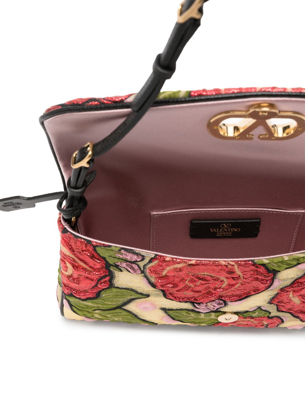 Devain Small Embroidered Shoulder Bag 9W0B0T31TLR 4B8 VALENTINO GARAVANI 