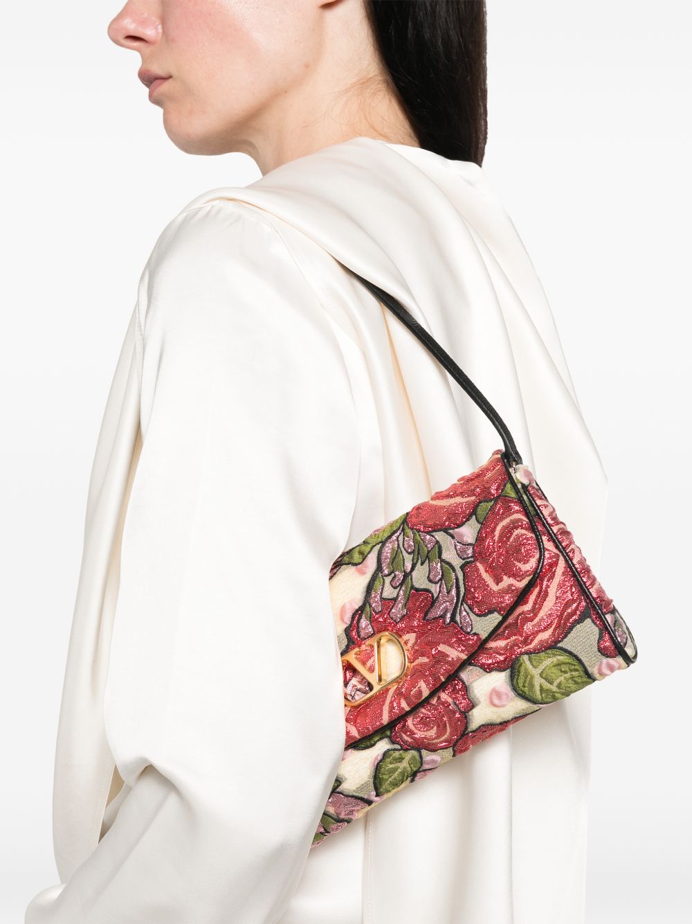 Devain Small Embroidered Shoulder Bag 9W0B0T31TLR 4B8 VALENTINO GARAVANI 