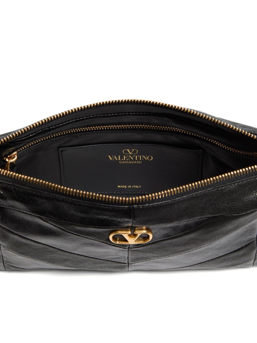 Panthea Small Shoulder Bag In Nappa Leather With A Chevron Pattern 9W2B0S99UYF 0NO VALENTINO GARAVANI 