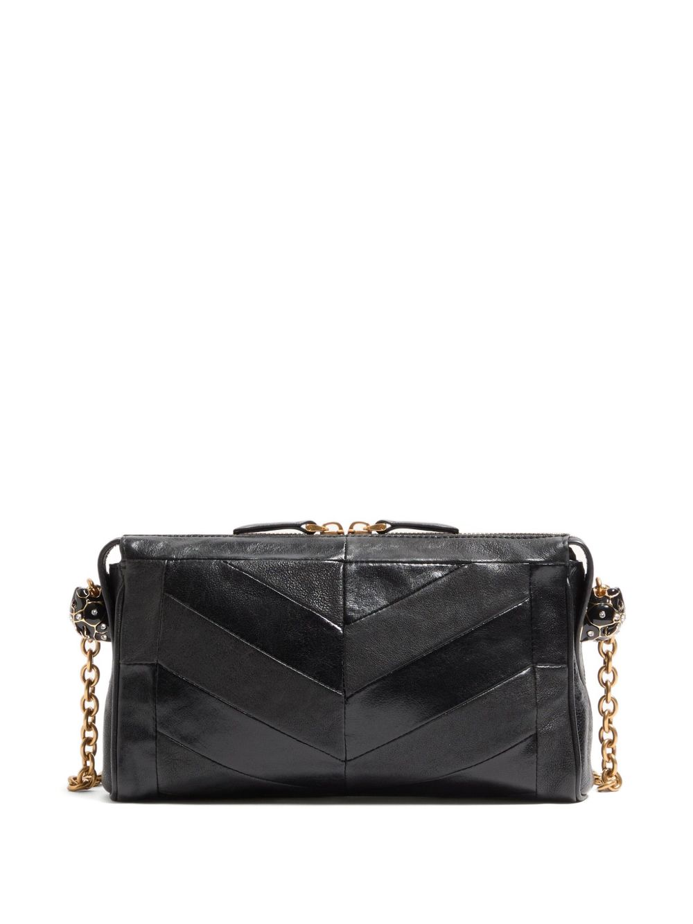 Panthea Small Shoulder Bag In Nappa Leather With A Chevron Pattern 9W2B0S99UYF 0NO VALENTINO GARAVANI 