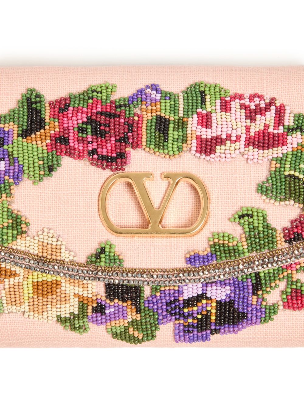 Devain Embroidered Small Shoulder Bag 9W2B0T32LBH AR2 VALENTINO GARAVANI 