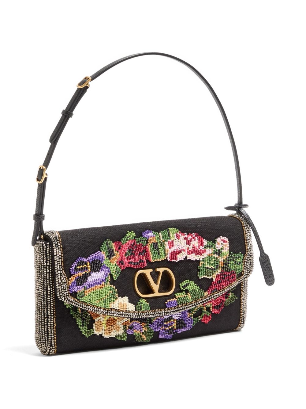 Devain Embroidered Small Shoulder Bag 9W2B0T32LBH N96 VALENTINO GARAVANI 