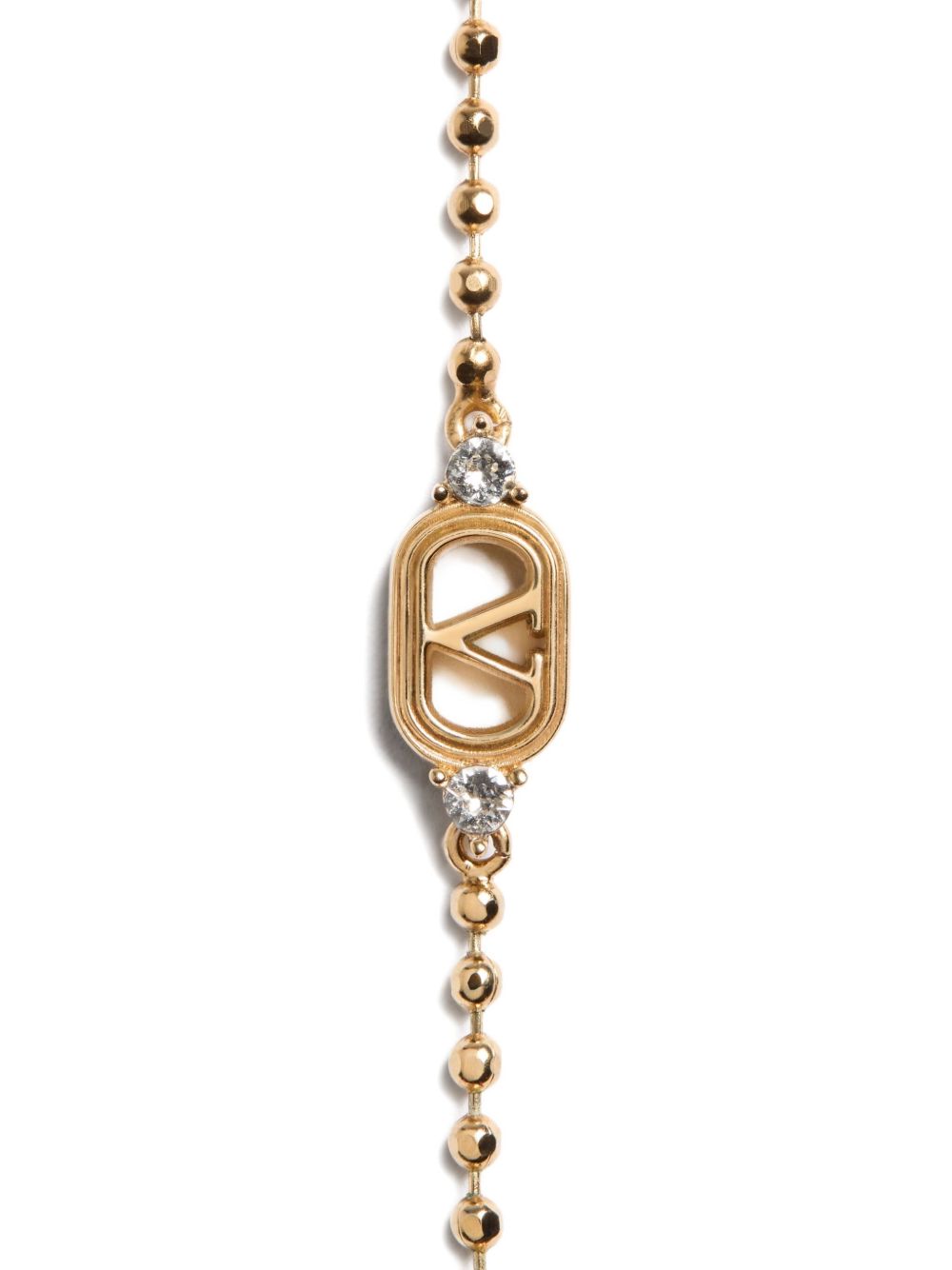 Ovalette Metal And Swarovski® Crystal Bracelet 9W2J0BG3YCW 9MN VALENTINO GARAVANI 