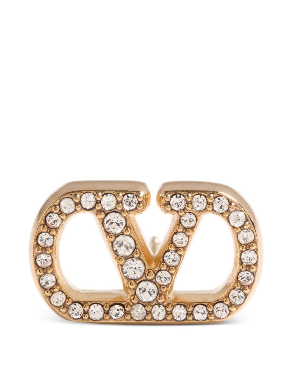 Vlogo Signature Earrings In Metal And Swarovski® Crystals 9W2J0BV8YCW 9MN VALENTINO GARAVANI 