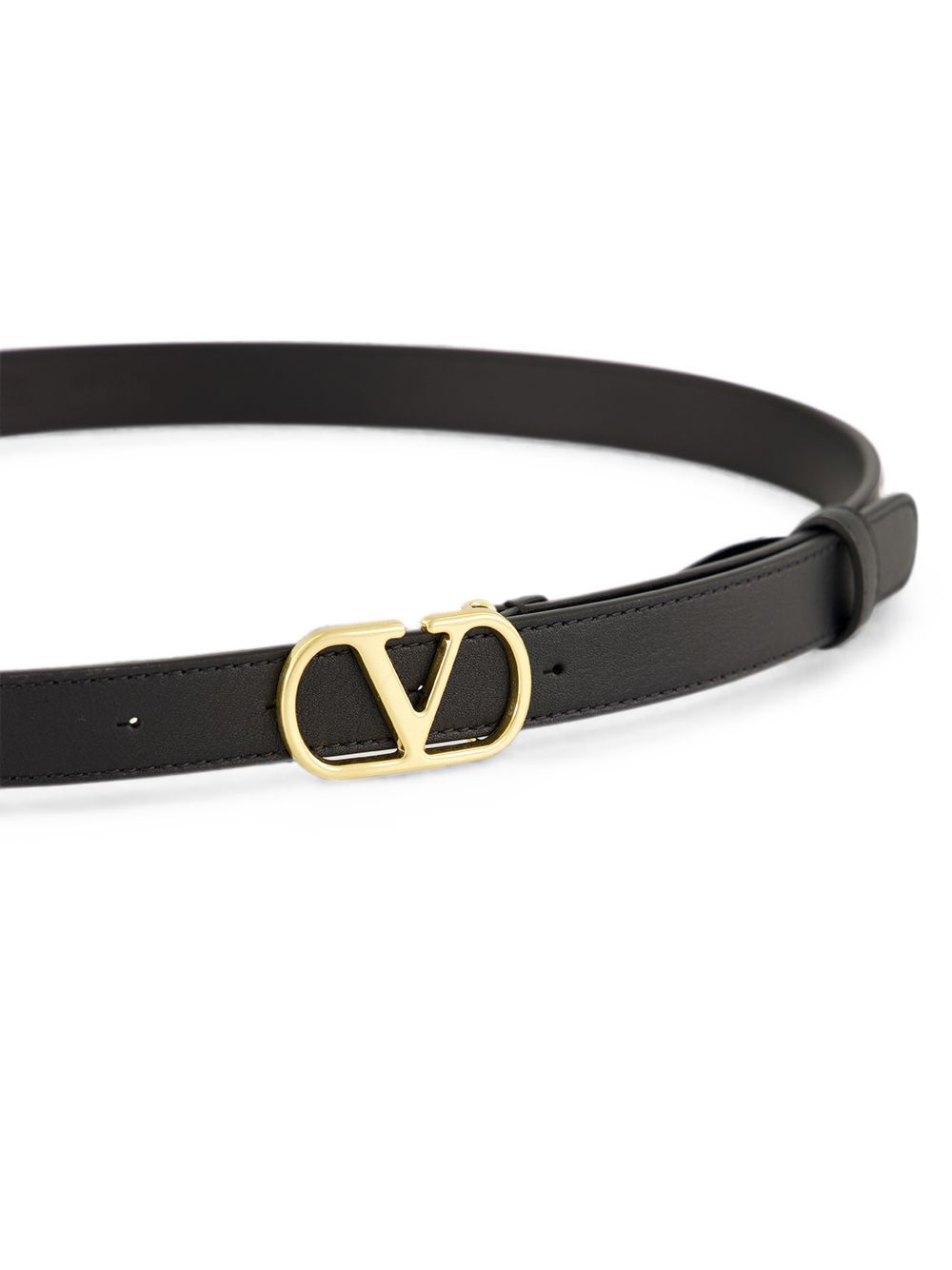 VLogo Signature Belt In Shiny Calfskin 20 Mm 9W2T0SM7ZDM 0NO VALENTINO GARAVANI 