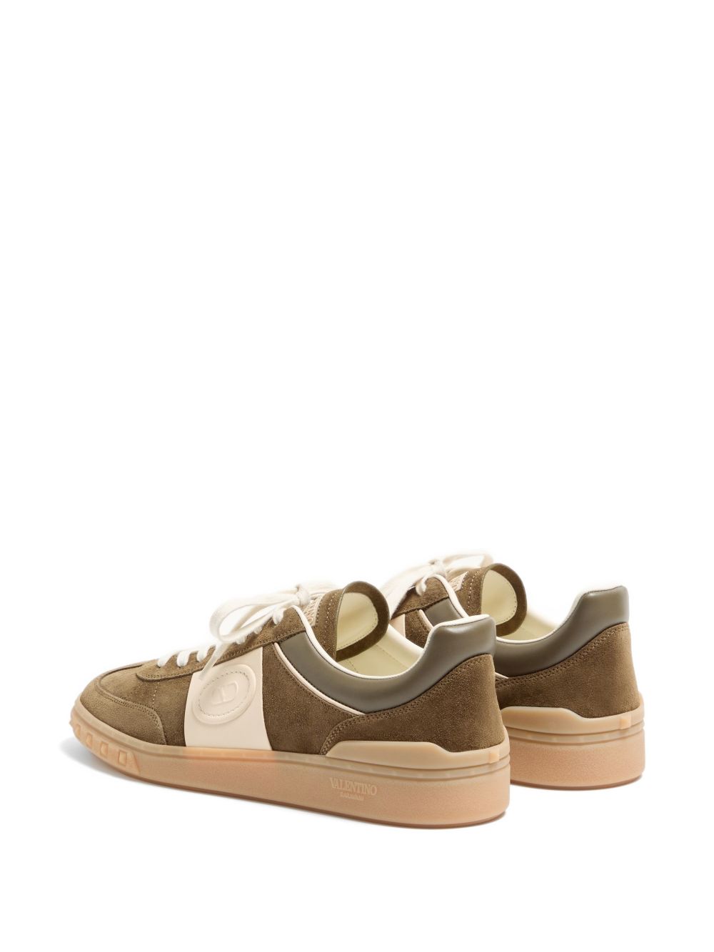 Upvillage Low Top Trainer In Split Leather And Calfskin Nappa Leather 9Y2S0H77LAL 2AH VALENTINO GARAVANI 
