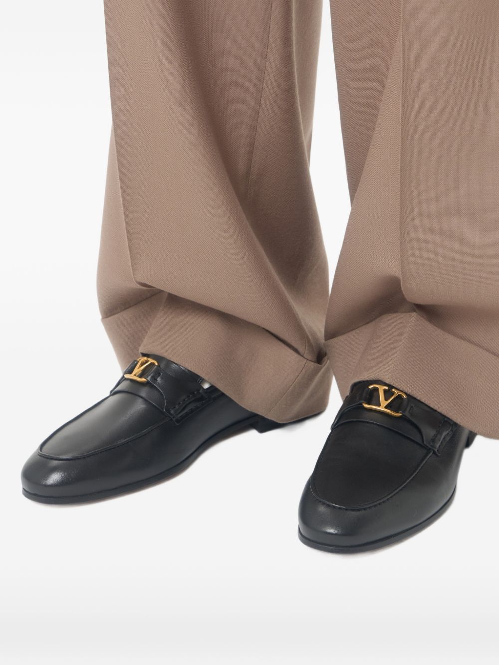 VLogo Signature Nappa Leather Loafer 9Y2S0N31EJC 0NO VALENTINO GARAVANI 