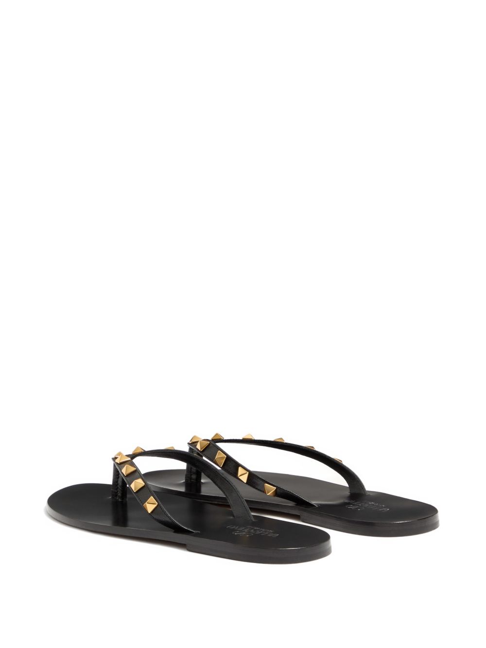 Rockstud Goatskin Flip-Flops 9Y2S0O16UIS 0NO VALENTINO GARAVANI 