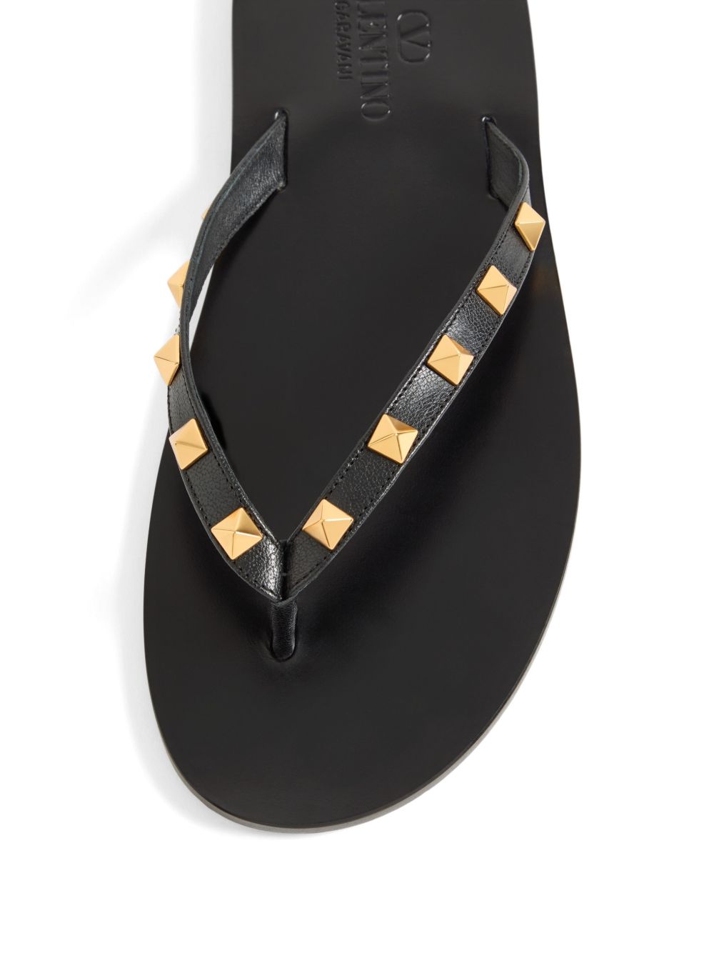Rockstud Goatskin Flip-Flops 9Y2S0O16UIS 0NO VALENTINO GARAVANI 