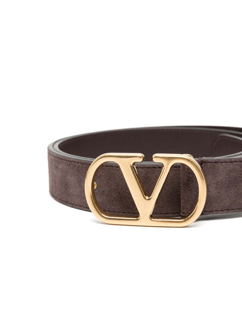 VLogo Signature Belt In Suede 9Y2T0SM3MXA 0TO VALENTINO GARAVANI 