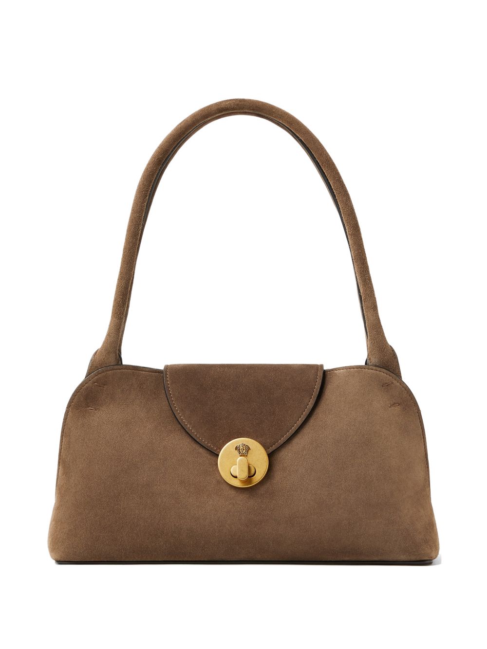 Vivian small suede East/West shoulder bag 1024545 1A185281NN1J VERSACE 