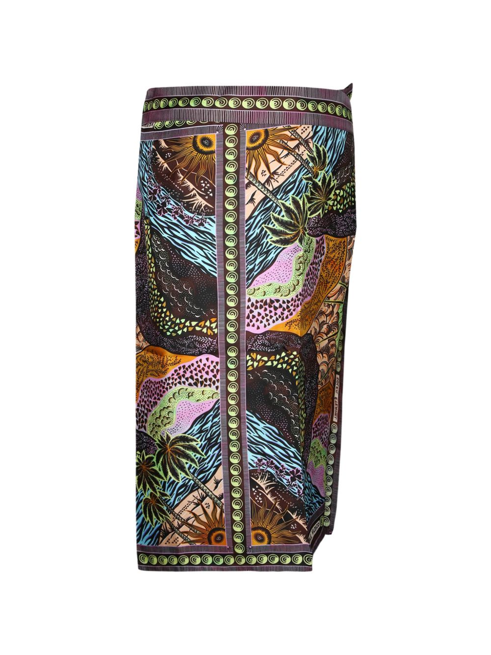 Eternal Sun Print skirt VDAW00016  VLISCO 