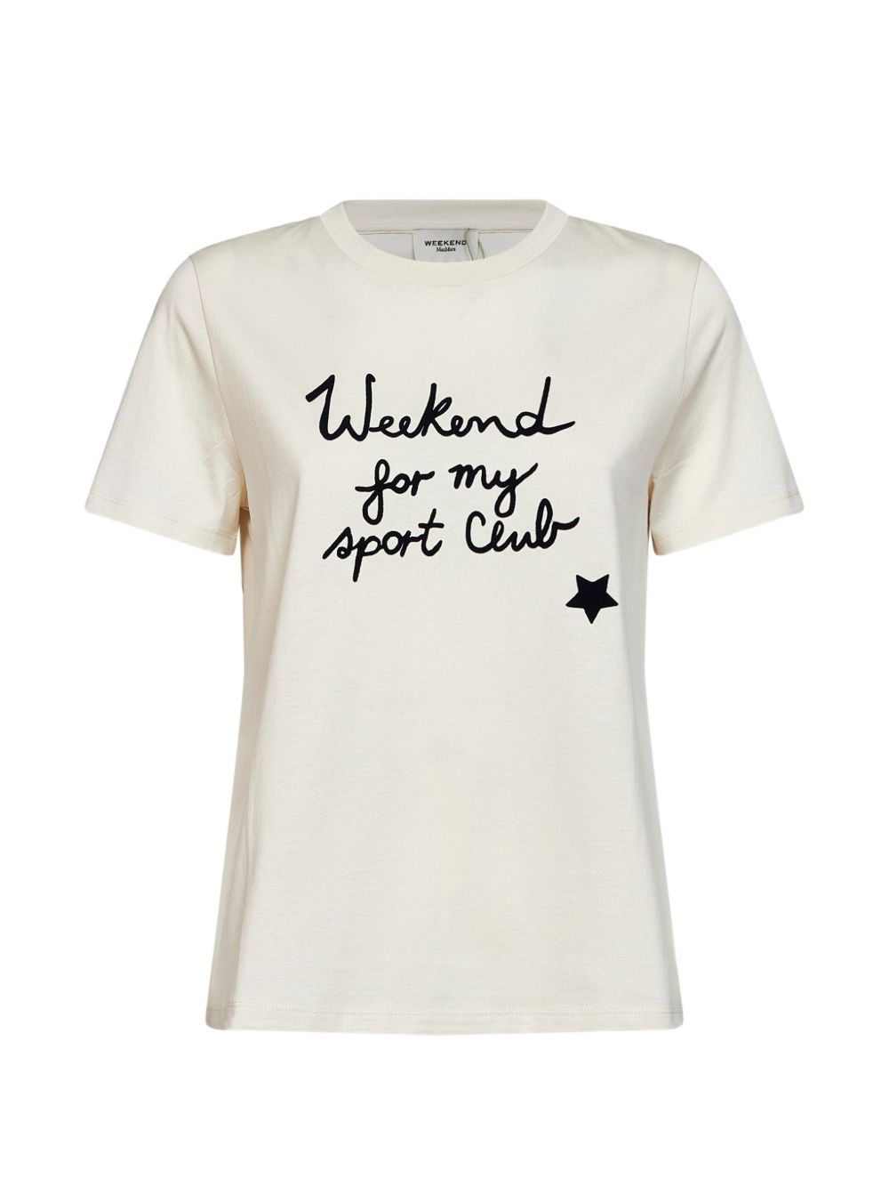 Slogan crew-neck T-shirt 2625976041 WKDEDISON006 WEEKEND MAX MARA 