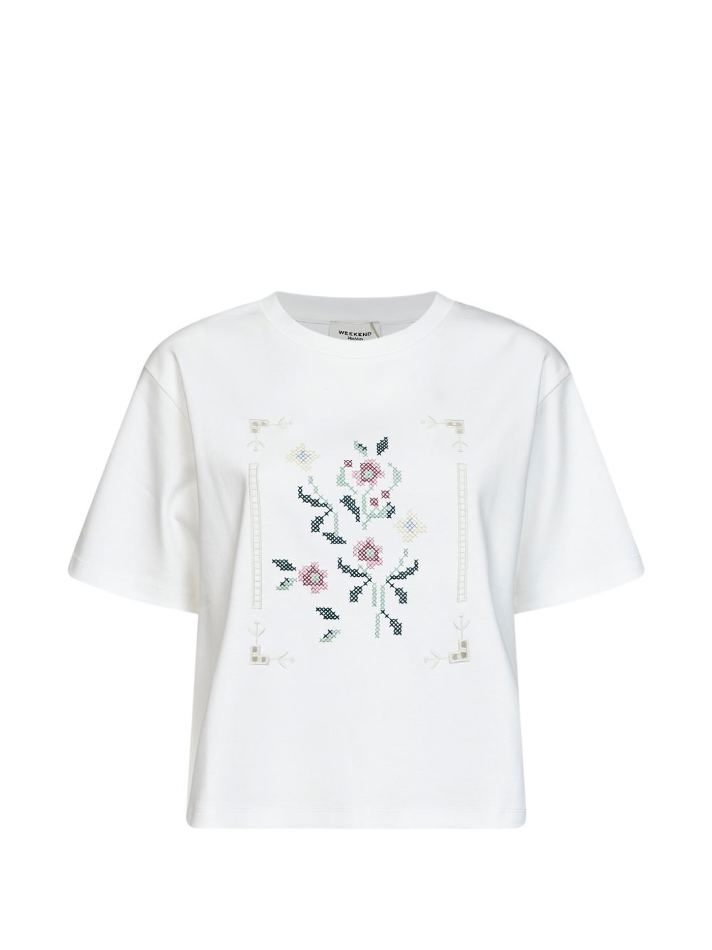 Floral print crew-neck T-shir 2625976051 WKDSALA003 WEEKEND MAX MARA 